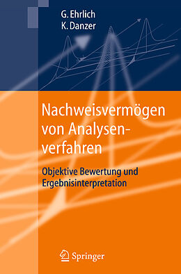 Kartonierter Einband Nachweisvermögen von Analysenverfahren von Günter Ehrlich, Klaus Danzer