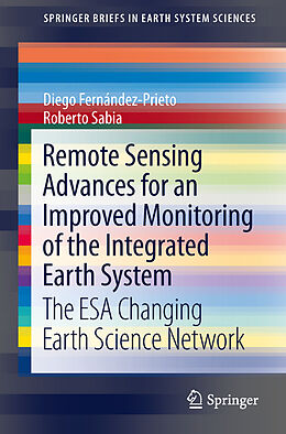 Couverture cartonnée Remote Sensing Advances for Earth System Science de Roberto Sabia, Diego Fernández-Prieto