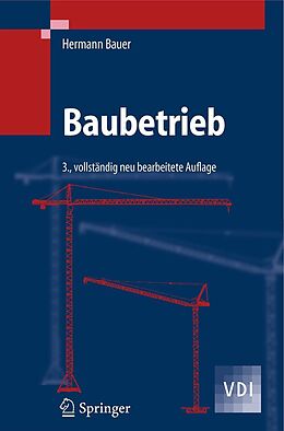 E-Book (pdf) Baubetrieb von Hermann Bauer
