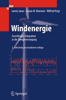 Kartonierter Einband Windenergie von Lorenz Jarass, Gustav M. Obermair, Wilfried Voigt