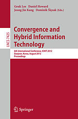 Couverture cartonnée Convergence and Hybrid Information Technology de 