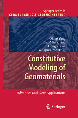 Fester Einband Constitutive Modeling of Geomaterials von 