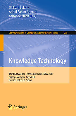 Kartonierter Einband Knowledge Technology von 