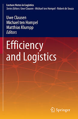 Fester Einband Efficiency and Logistics von 