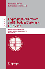 E-Book (pdf) Cryptographic Hardware and Embedded Systems -- CHES 2012 von 