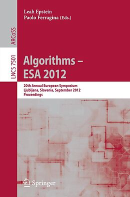 E-Book (pdf) Algorithms -- ESA 2012 von 