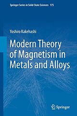 eBook (pdf) Modern Theory of Magnetism in Metals and Alloys de Yoshiro Kakehashi