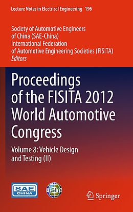 Livre Relié Proceedings of the FISITA 2012 World Automotive Congress de 