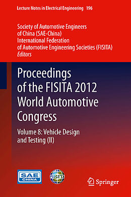 eBook (pdf) Proceedings of the FISITA 2012 World Automotive Congress de 