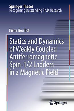 Fester Einband Statics and Dynamics of Weakly Coupled Antiferromagnetic Spin-1/2 Ladders in a Magnetic Field von Pierre Bouillot