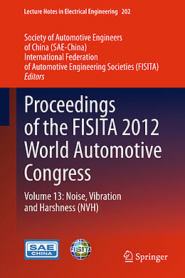 Livre Relié Proceedings of the FISITA 2012 World Automotive Congress de 