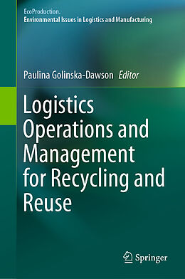 eBook (pdf) Logistics Operations and Management for Recycling and Reuse de 