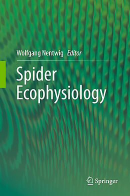 Livre Relié Spider Ecophysiology de 