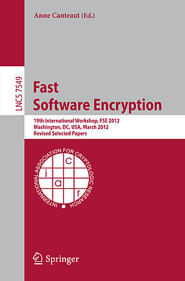 Kartonierter Einband Fast Software Encryption von 
