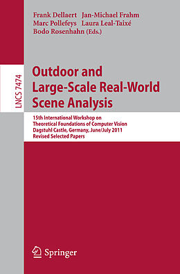 Kartonierter Einband Outdoor and Large-Scale Real-World Scene Analysis von 