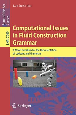 E-Book (pdf) Computational Issues in Fluid Construction Grammar von 