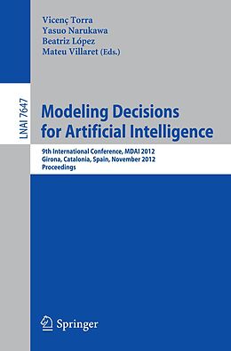 E-Book (pdf) Modeling Decisions for Artificial Intelligence von 