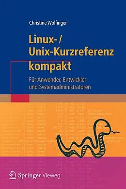 E-Book (pdf) Linux-Unix-Kurzreferenz von Christine Wolfinger