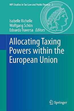 Fester Einband Allocating Taxing Powers within the European Union von 