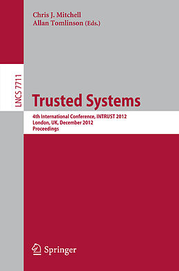 Kartonierter Einband Trusted Systems von 
