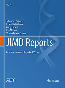 Couverture cartonnée JIMD Reports - Case and Research Reports, 2012/6 de 