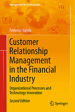 Fester Einband Customer Relationship Management in the Financial Industry von Federico Rajola