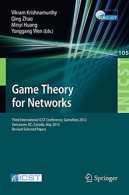 E-Book (pdf) Game Theory for Networks von 