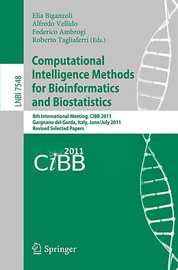 E-Book (pdf) Computational Intelligence Methods for Bioinformatics and Biostatistics von 