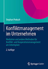 E-Book (pdf) Konfliktmanagement im Unternehmen von Stephan Proksch