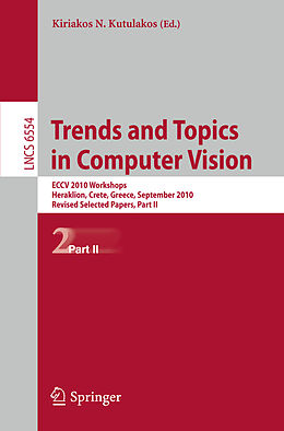 Kartonierter Einband Trends and Topics in Computer Vision von 