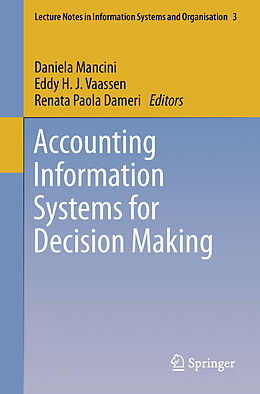 Couverture cartonnée Accounting Information Systems for Decision Making de 