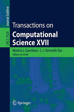 Kartonierter Einband Transactions on Computational Science XVII von 