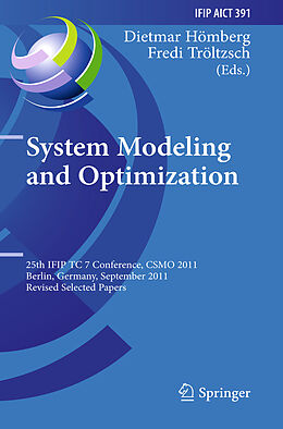 E-Book (pdf) System Modeling and Optimization von 