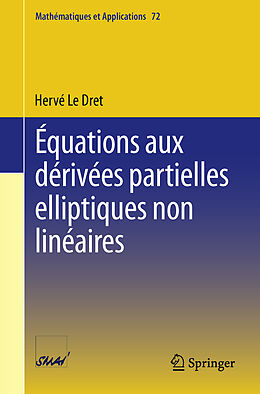 eBook (pdf) Équations aux dérivées partielles elliptiques non linéaires de Herve Le Dret