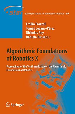 E-Book (pdf) Algorithmic Foundations of Robotics X von 