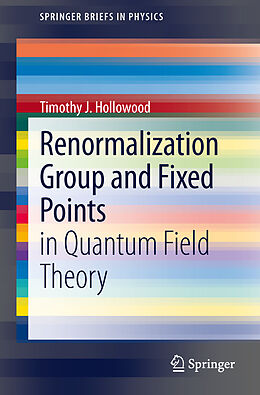 Kartonierter Einband Renormalization Group and Fixed Points von Timothy J Hollowood