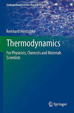 E-Book (pdf) Thermodynamics von Reinhard Hentschke