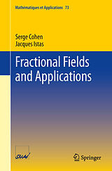 E-Book (pdf) Fractional Fields and Applications von Serge Cohen, Jacques Istas