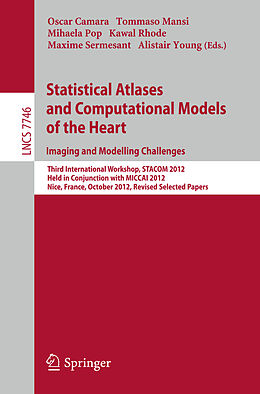 Couverture cartonnée Statistical Atlases and Computational Models of the Heart: Imaging and Modelling Challenges de 