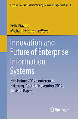 eBook (pdf) Innovation and Future of Enterprise Information Systems de 