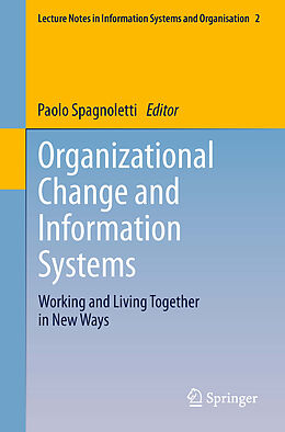 Couverture cartonnée Organizational Change and Information Systems de 