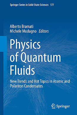 Livre Relié Physics of Quantum Fluids de 