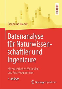 E-Book (pdf) Datenanalyse für Naturwissenschaftler und Ingenieure von Siegmund Brandt