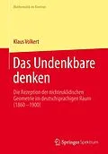 E-Book (pdf) Das Undenkbare denken von Klaus Volkert