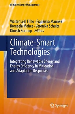 Livre Relié Climate-Smart Technologies de 