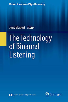 eBook (pdf) The Technology of Binaural Listening de Jens Blauert