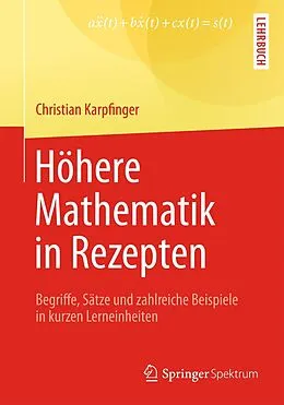 E-Book (pdf) Höhere Mathematik in Rezepten von Christian Karpfinger