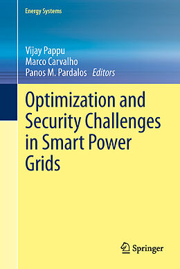 Livre Relié Optimization and Security Challenges in Smart Power Grids de 