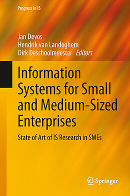 Livre Relié Information Systems for Small and Medium-sized Enterprises de 