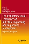 E-Book (pdf) The 19th International Conference on Industrial Engineering and Engineering Management von 